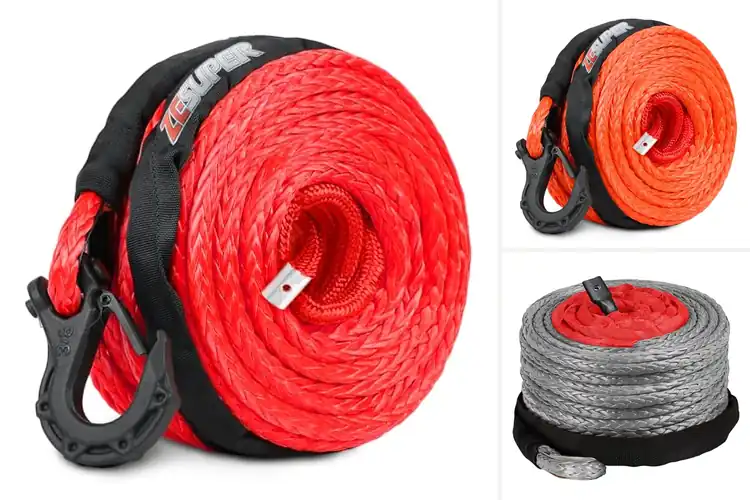 Detailed view of Best 12 Strand Stabilized Winch Ropes