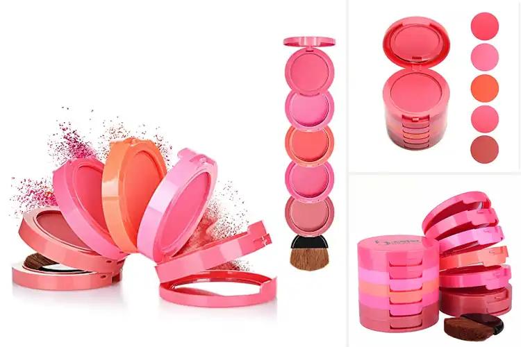 Detailed view of Best 5 Color Blush Palette: Top 10 Picks for Flawless Glow
