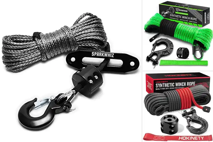 Detailed view of Best ATV Winch Rope Kits for Ultimate Strength & Durability