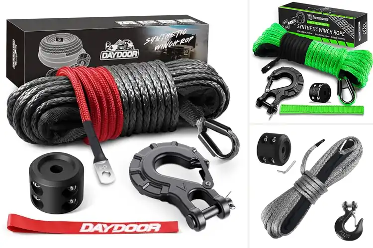 Detailed view of Best ATV Winch Ropes: Ultimate Guide for Strength & Safety