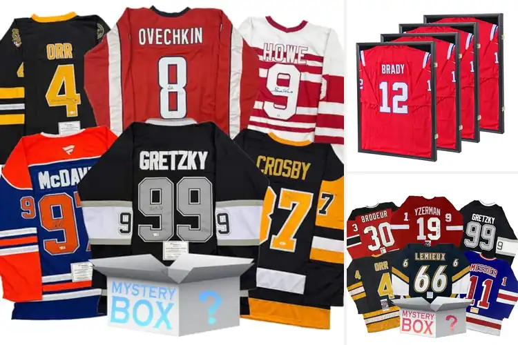 Detailed view of Best Autographed Hockey Jerseys