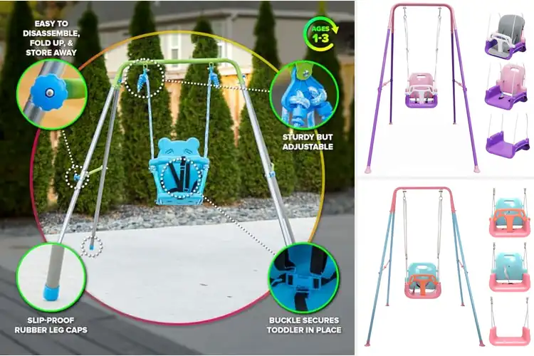 Detailed view of Best Baby Gift Swing Set