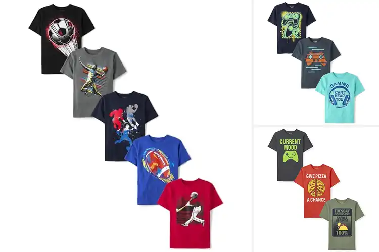 Detailed view of Best Boys Graphic T-Shirts