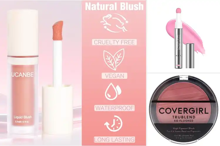 Detailed view of Best Buildable Blush Pigments