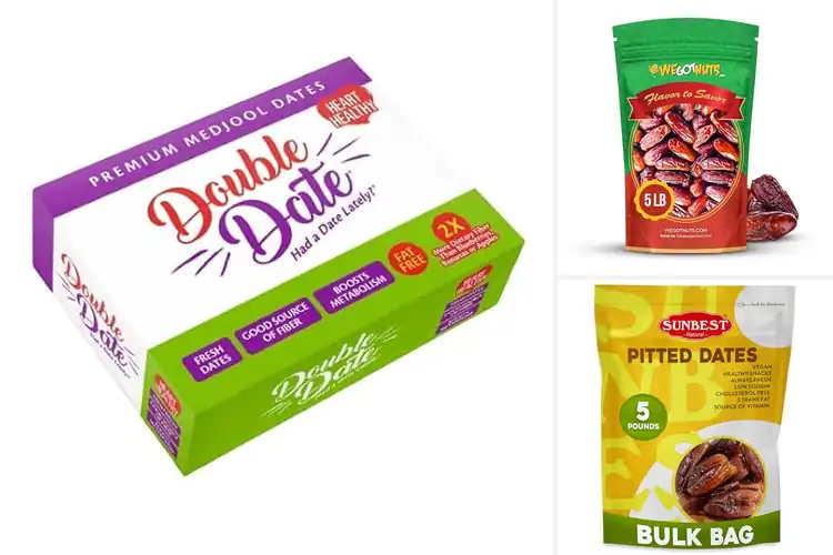 Detailed view of Best Bulk Dates 5 Pound Pack