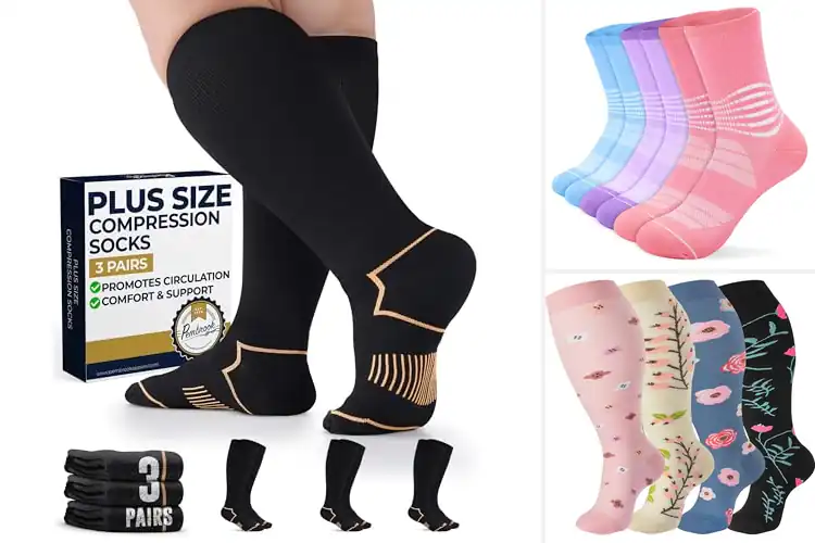 Detailed view of Best Calf And Foot Support Socks