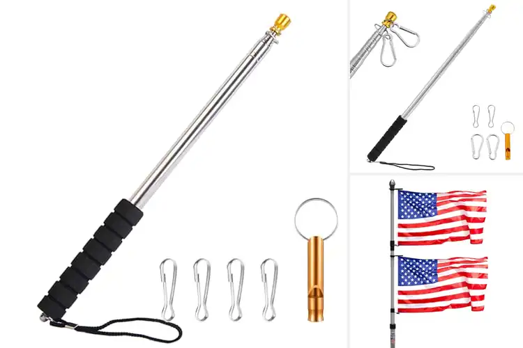 Detailed view of Best Collapsible Flagpoles: Top 10 Durable & Portable Picks