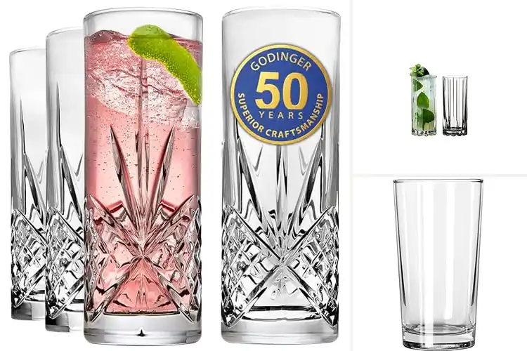 Detailed view of Best Collins Glasses: Top 6 Elegant Picks for Elevated Sips