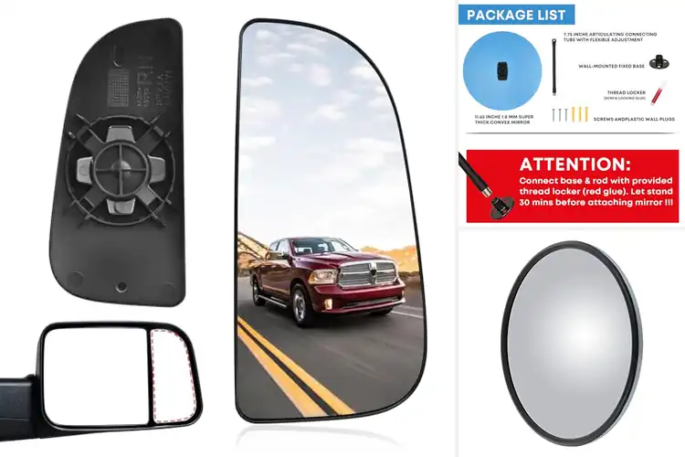 Detailed view of Best Convex Mirror Replacements