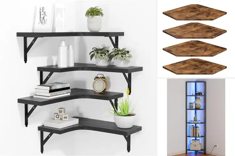 Detailed view of Best Corner Shelves to Instantly Elevate Your Space