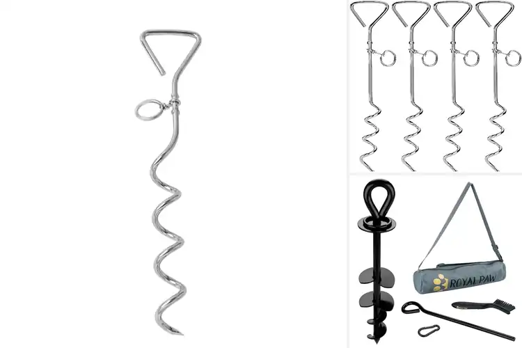 Detailed view of Best Dog Tie Out Stakes: Top 10 Picks for Secure Outdoor Fun