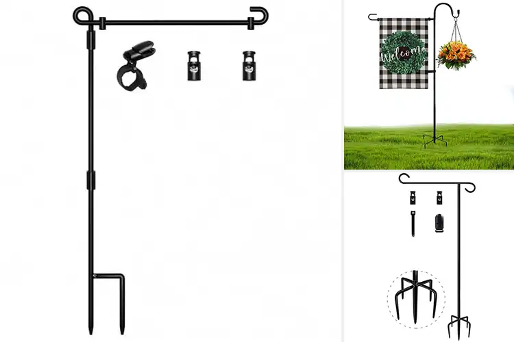 Detailed view of Best Durable Garden Flag Holders