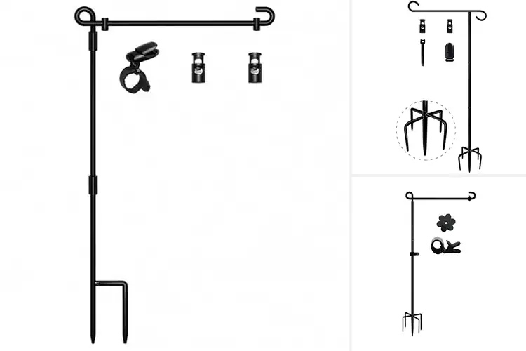 Detailed view of Best Durable Garden Flag Stands