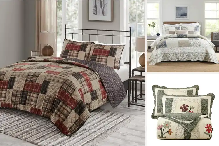 Detailed view of Best Farmhouse Quilts for Cozy Rustic Style
