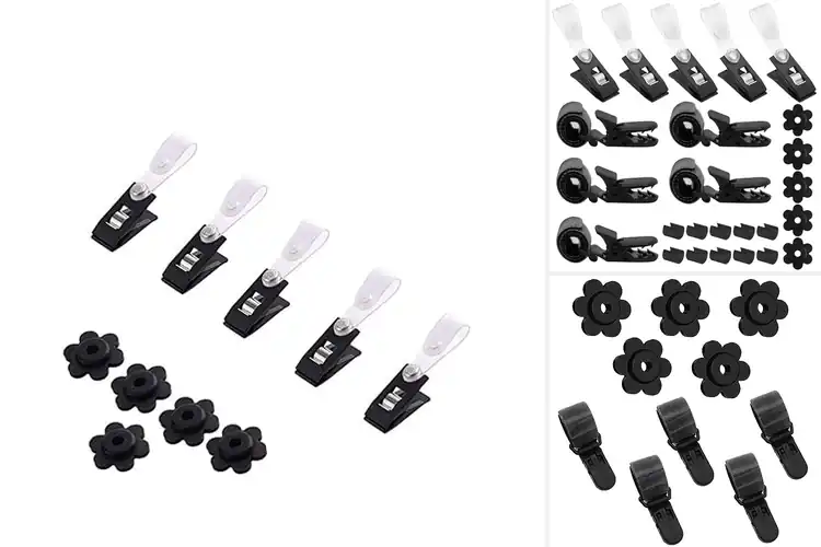 Detailed view of Best Flag Clips for Gardens: No More Runaway Banners