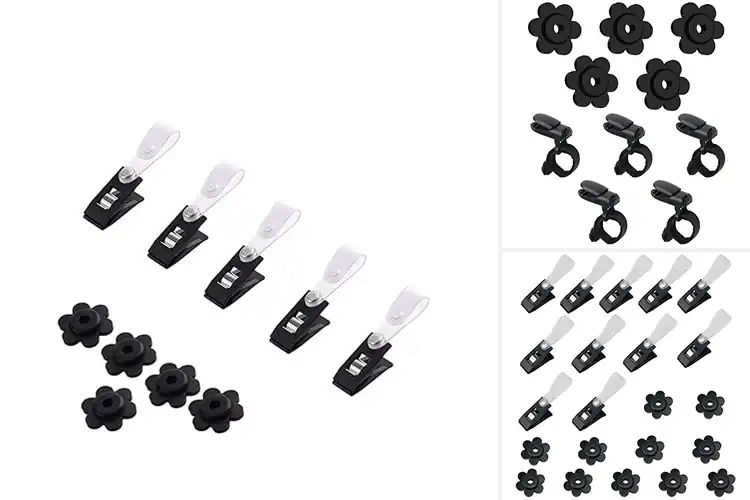 Detailed view of Best Flag Clips With Stoppers