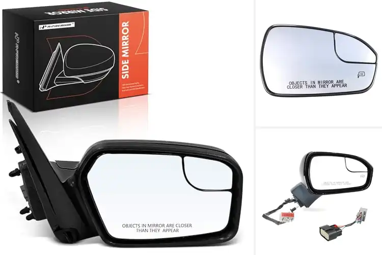 Detailed view of best ford fusion replacement mirrors