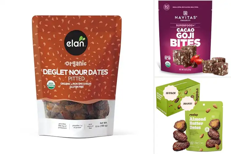 Detailed view of Best Gluten Free Date Snack