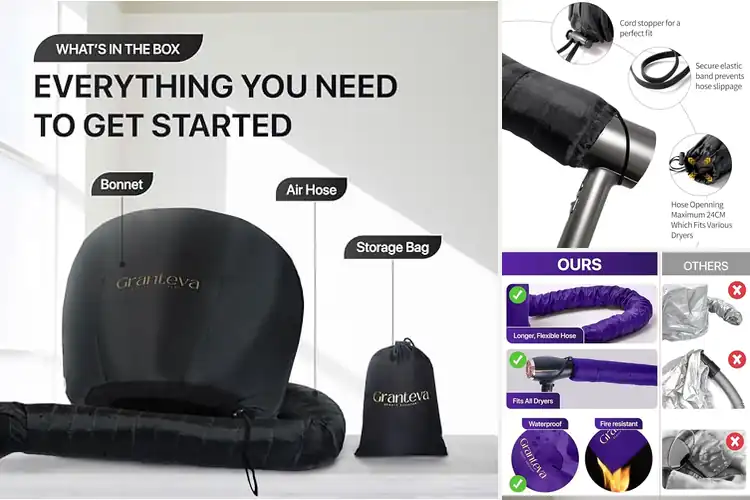 Detailed view of Best Hair Dryer Bonnets for Salon‑Style Results at Home
