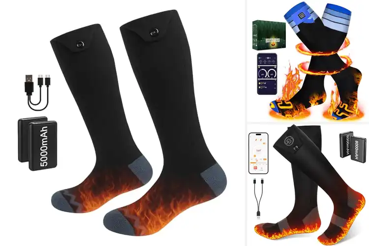 Detailed view of Best Heating Socks