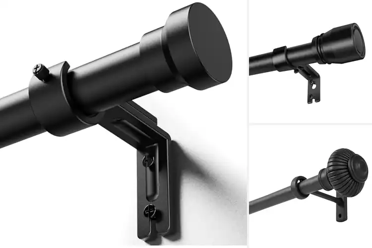 Detailed view of Best Heavy Duty Curtain Rods