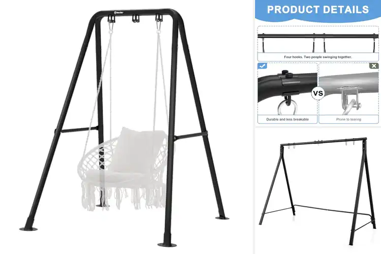 Detailed view of Best Heavy Duty Steel Swing Stand