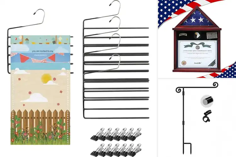 Detailed view of Best Holiday Flag Displays
