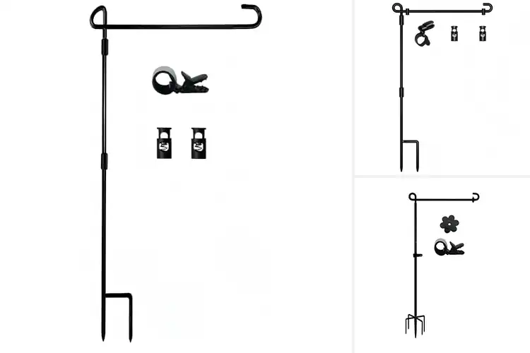 Detailed view of Best Holiday Garden Flag Stands