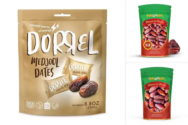 Detailed view of Best Kosher Certified Dates Snack