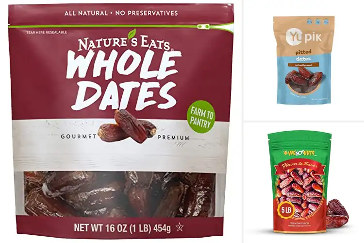 Detailed view of Best Kosher Snack Dates Pitted