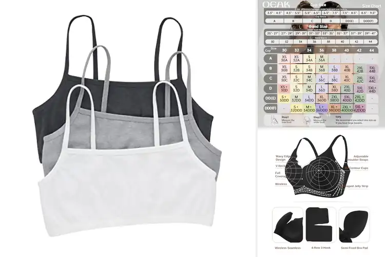 Detailed view of Best Lightweight Bras