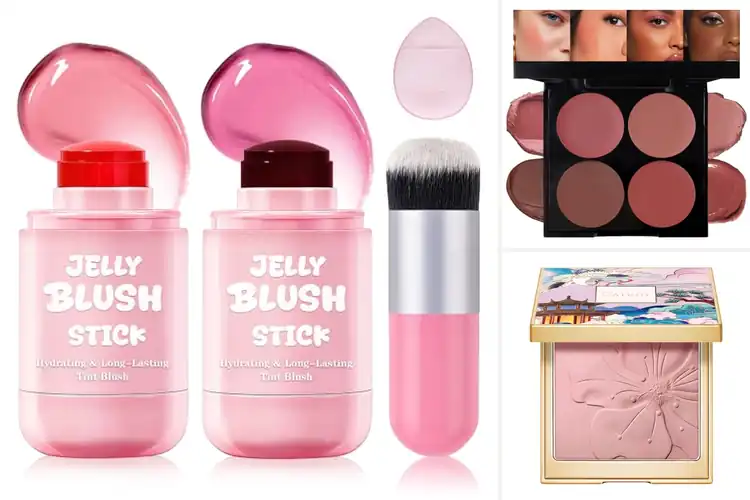Detailed view of Best Natural Pink Red Blush Shades to Brighten Your Glow