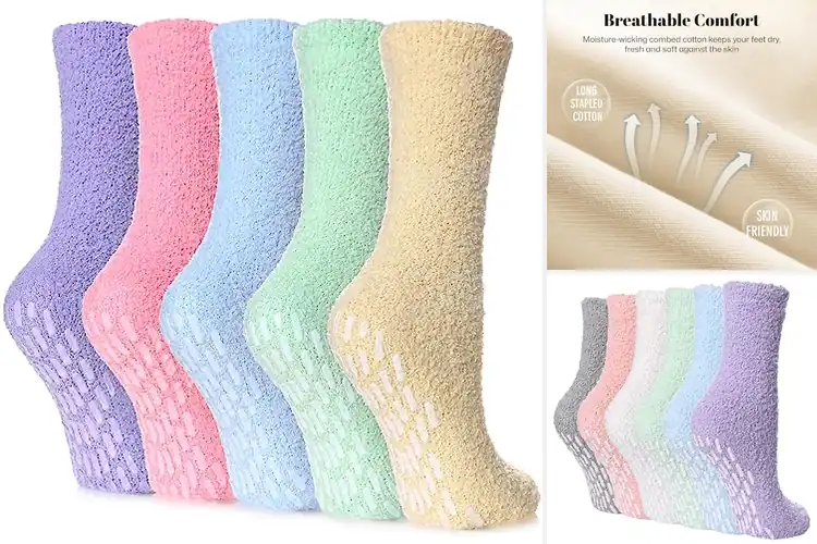 Detailed view of Best Non Slip Socks: 10 Top Picks for Comfort & Safety