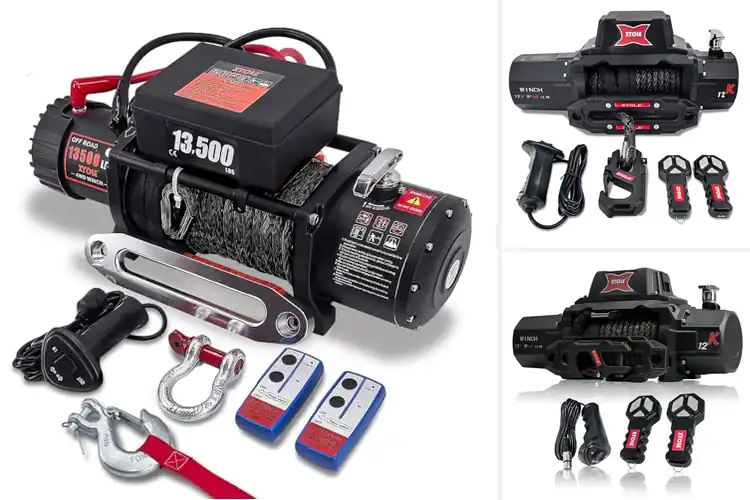 Detailed view of Best Off-Road Vehicle Winches: Top Picks for Tough Terrain