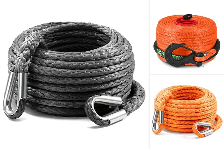 Detailed view of Best Off Road Vehicle Winching Rope