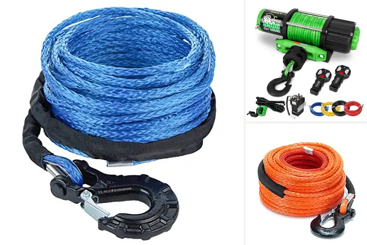 Detailed view of Best Off Road Winch Cable For SUVs Trucks ATVs