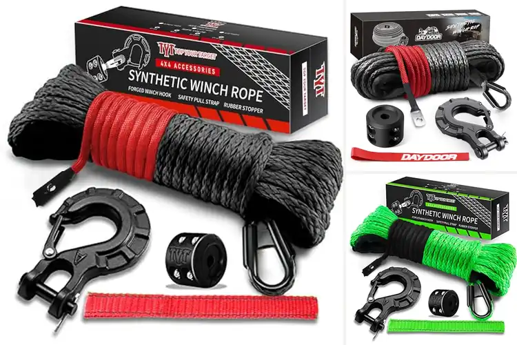 Detailed view of Best Off-Road Winch Ropes