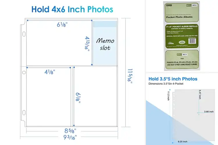 Detailed view of Best Photo Pocket Refills