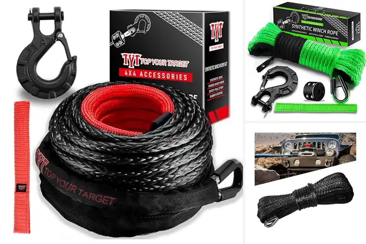 Detailed view of Best Pickup Winch Ropes