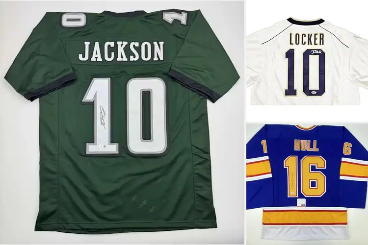 Detailed view of Best PSA DNA Certified Jerseys