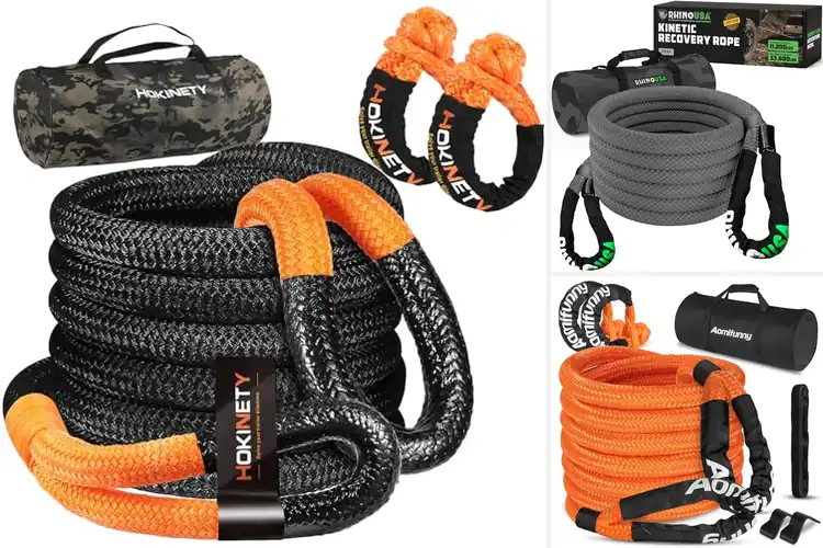 Detailed view of Best Recovery Gear Ropes