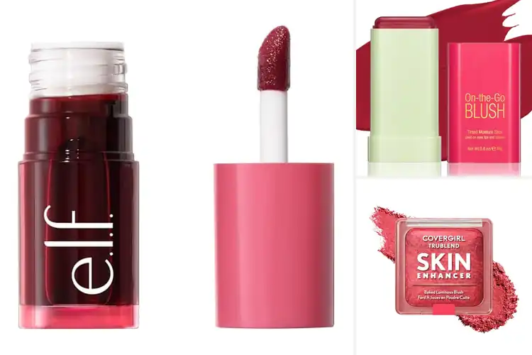 Detailed view of Best Red Blushes