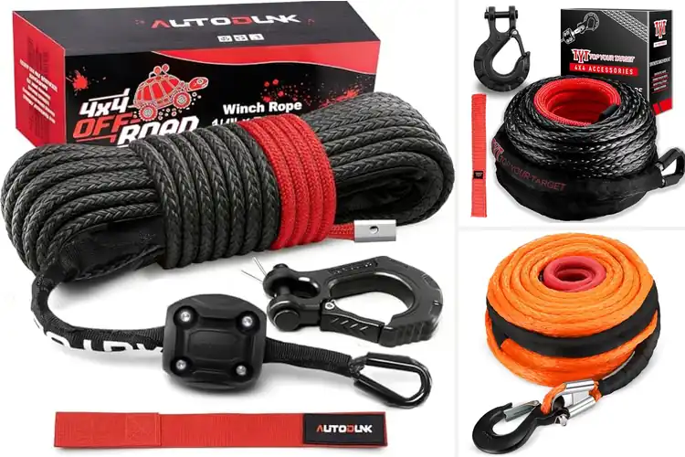 Detailed view of Best Safe Breakage Resistant Winch Rope