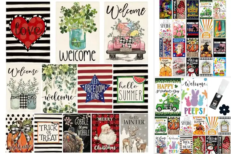 Detailed view of Best Seasonal Garden Flags