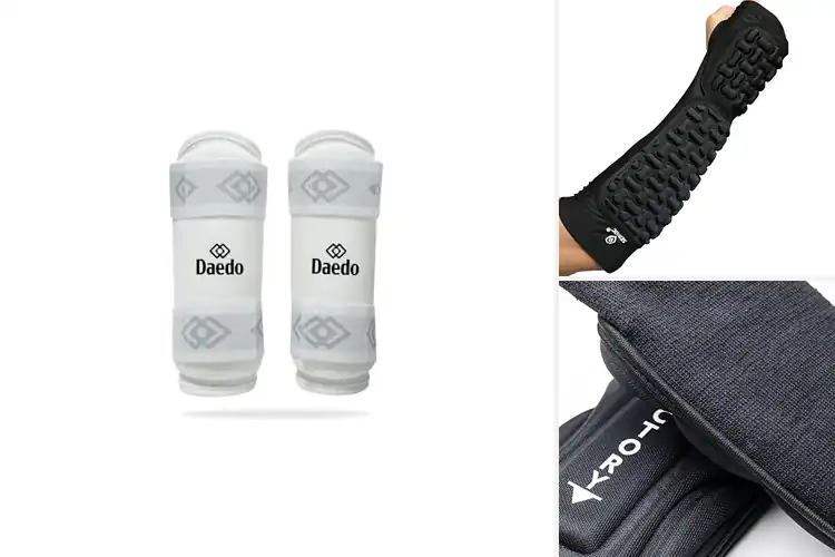 Detailed view of Best Secure Fit Forearm Guards