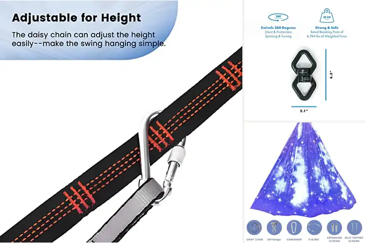 Detailed view of Best Sensory Swing For Calming: Top 10 Relaxation Picks