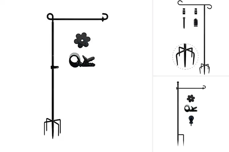Detailed view of Best Sturdy Garden Flag Stands