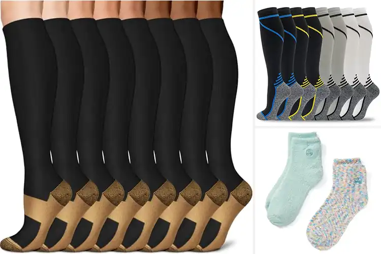 Detailed view of Best Therapeutic Socks