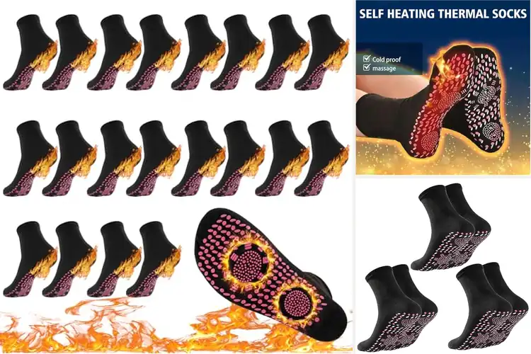 Detailed view of Best Thermal Circulation Socks: Cozy Warmth & Health Boost