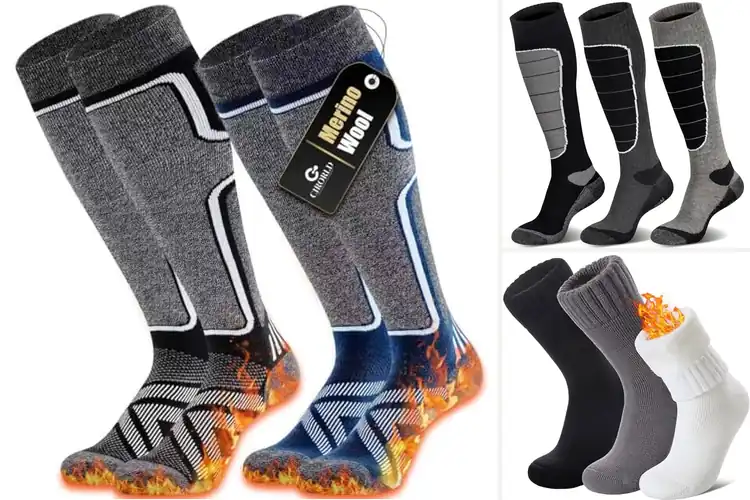 Detailed view of Best Thermal Socks For Skiing: Top Picks for Maximum Warmth